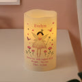 Personalised Fairy Princess Night Light LED Candle | Christmas Gift