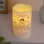 Personalised Fairy Princess Night Light LED Candle | Christmas Gift