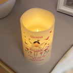 Personalised Fairy Princess Night Light LED Candle | Christmas Gift