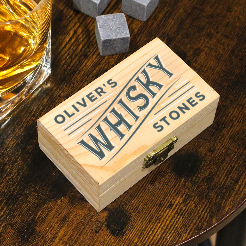 Personalised Whisky Stones | Whiskey Stones | Inspired Creative Gifts