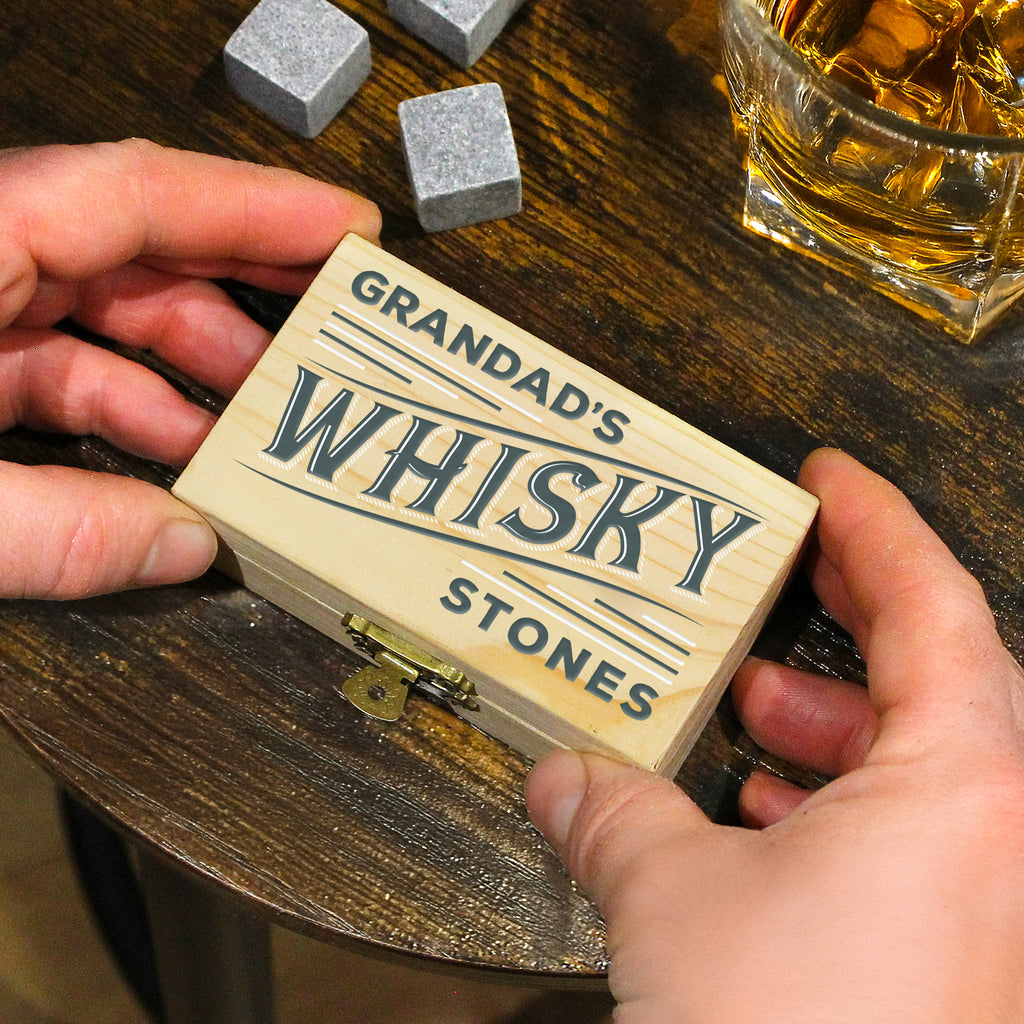 Personalised Whisky Stones | Whiskey Stones | Inspired Creative Gifts