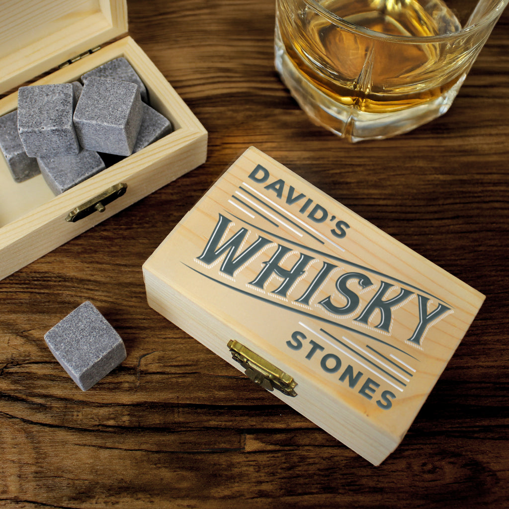 Personalised Whisky Stones | Whiskey Stones | Inspired Creative Gifts