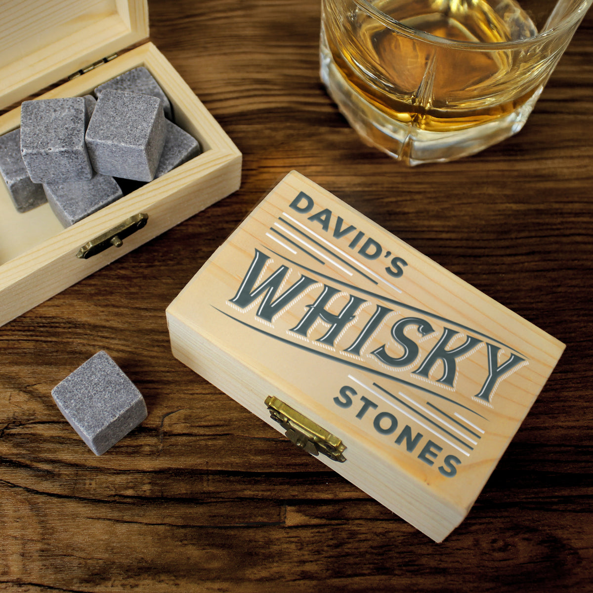 Personalised Whisky Stones | Whiskey Stones | Inspired Creative Gifts