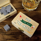 Personalised Golf Whisky Stones | Whiskey Stones | Father's Day Gift