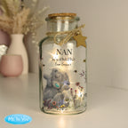 Personalised Me to You Floral LED Glass Jar | LED Lights, Candles & Decorations