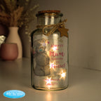 Personalised Me To You Forever My Friend LED Glass Jar for Mother's Day