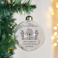 Personalised Home Glass Bauble |  | Inspired Creative Gifts