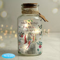 Personalised Me to You Cosy Winter Led Jar | Christmas Gift