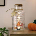 Personalised Autumn Gonk LED Light Up Jar | LED Lights, Candles & Decorations