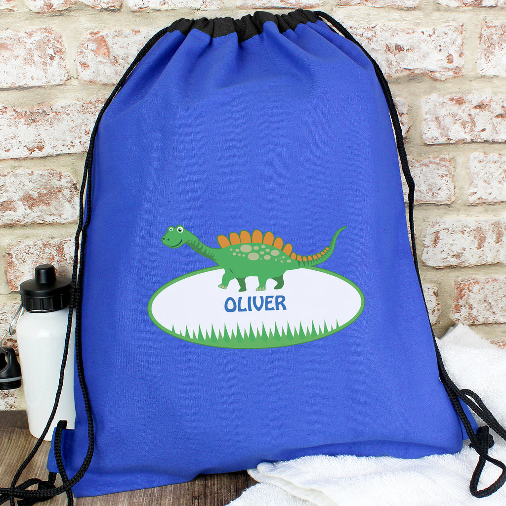 Personalised Dinosaur Kit Bag | Textiles