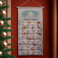 Personalised The Snowman and the Snowdog Advent Calendar In Silver Grey |  | Inspired Creative Gifts