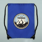 Personalised Adventure Blue Kit Bag | Textiles