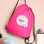 Personalised Princess Ballerina Pink Kit Bag