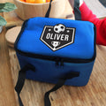 Personalised Football Blue Lunch Bag | Textiles