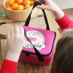 Personalised Princess Ballerina Pink Lunch Bag | Textiles