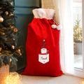 Personalised Gonk Family Red Christmas Sack - Boy |  | Inspired Creative Gifts