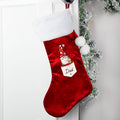 Personalised Gonk Family Red Christmas Stocking- Male |  | Inspired Creative Gifts