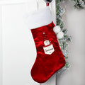 Personalised Gonk Family Red Christmas Stocking- Boy |  | Inspired Creative Gifts