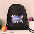 Personalised Good Vibes Black Kit Bag | Textiles | Inspired Creative Gifts