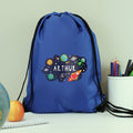 Personalised Space Blue Kit Bag | Textiles | Inspired Creative Gifts