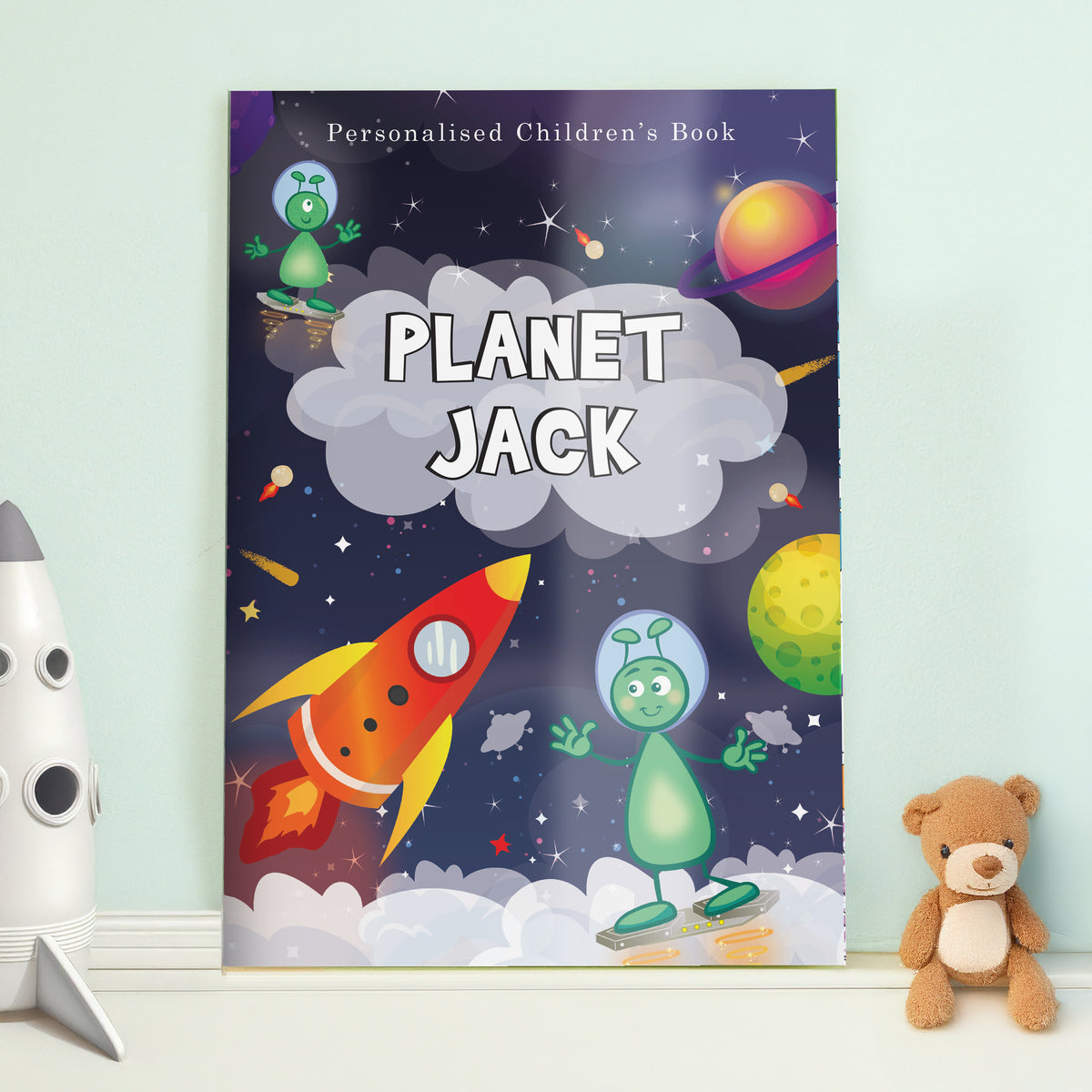 Personalised Space Story Book | Gift for Kids
