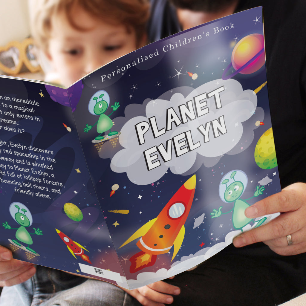 Personalised Space Story Book | Gift for Kids