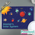 Personalised Solar Space System Placemat | Mealtime Essentials