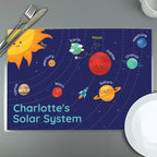 Personalised Solar Space System Placemat | Mealtime Essentials