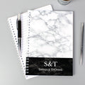 Personalised Marble Effect A5 Notebook for Mother's Day