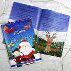 Personalised Boys "It's Christmas" Story Book, Featuring Santa and his Elf Jingles for Christmas