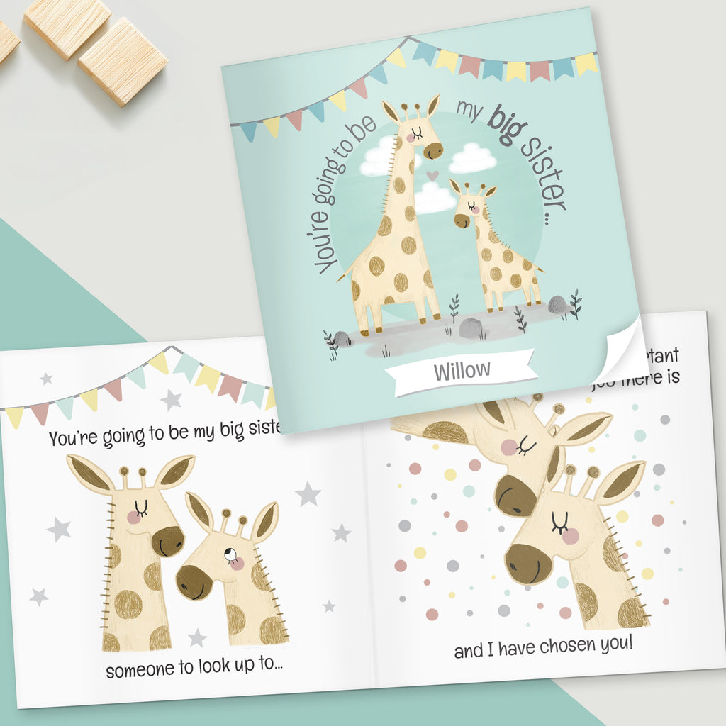 Personalised Big Sister Story Book | Gift for Kids