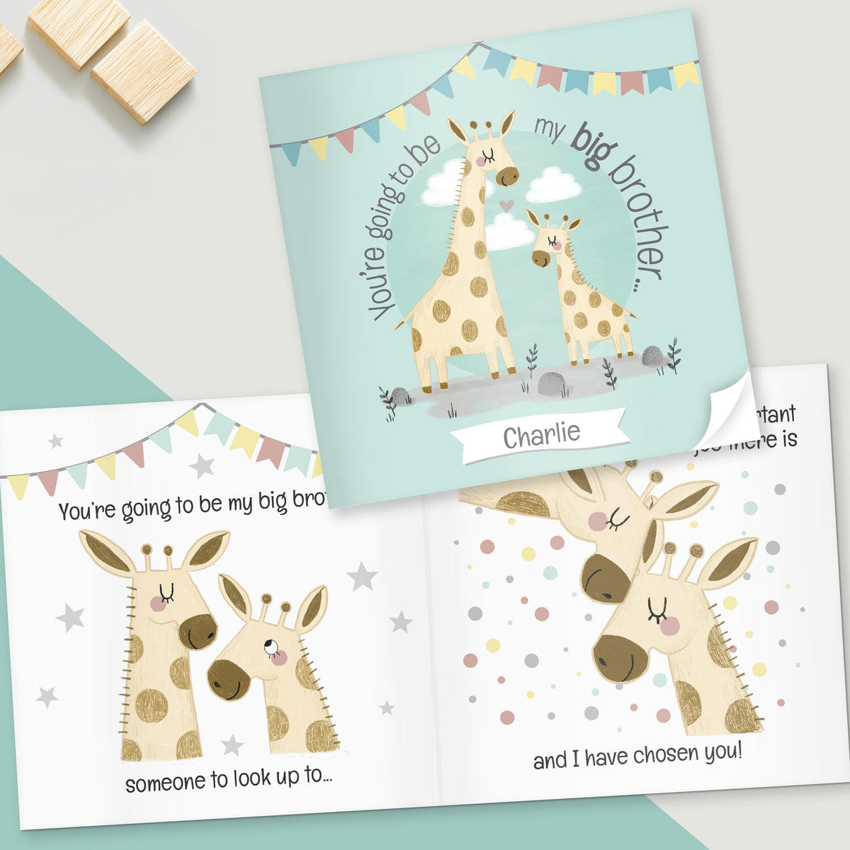 Personalised Big Brother Story Book | Gift for Kids