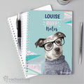 Personalised Rachael Hale 'Ruff Notes' Dog A5 Notebook | Stationery & Pens | Mother's Day Gift