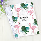 Personalised Flamingo A5 Notebook | Stationery & Pens | Inspired Creative Gifts