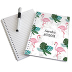 Personalised Flamingo A5 Notebook | Stationery & Pens | Inspired Creative Gifts