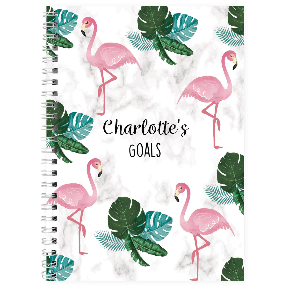 Personalised Flamingo A5 Notebook | Stationery & Pens | Inspired Creative Gifts