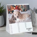 Personalised Cute Animals Desk Calendar | Gift for Her