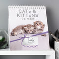 Personalised Cats and Kittens Desk Calendar | Christmas Gift