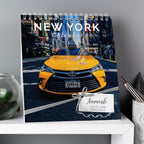 Personalised New York Desk Calendar | Stationery & Pens | Inspired Creative Gifts