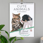 Personalised A4 Cute Animals Calendar | Christmas Gift