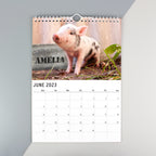 Personalised A4 Cute Animals Calendar | Christmas Gift