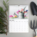 Personalised A4 Gardening Calendar for Christmas