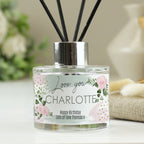 Personalised Abstract Rose Reed Diffuser | Gift for Her