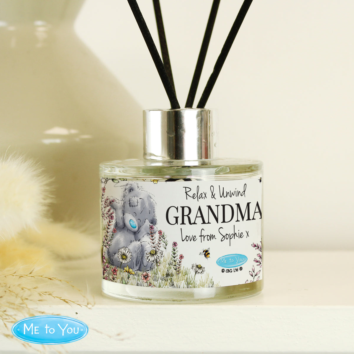 Personalised Me to You Bees Reed Diffuser | Wedding Gift
