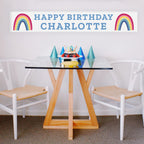 Personalised Rainbow Banner for Birthday