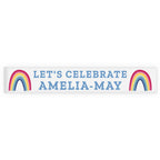 Personalised Rainbow Banner for Birthday