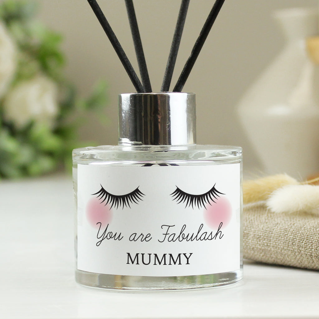 Personalised Eyelashes Reed Diffuser | Gift for Her