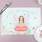 Personalised Toadstool Fairy Placemat for Christmas