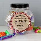 Personalised Special Delivery Sweet Jar | Christmas Gift