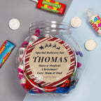 Personalised Special Delivery Sweet Jar | Christmas Gift